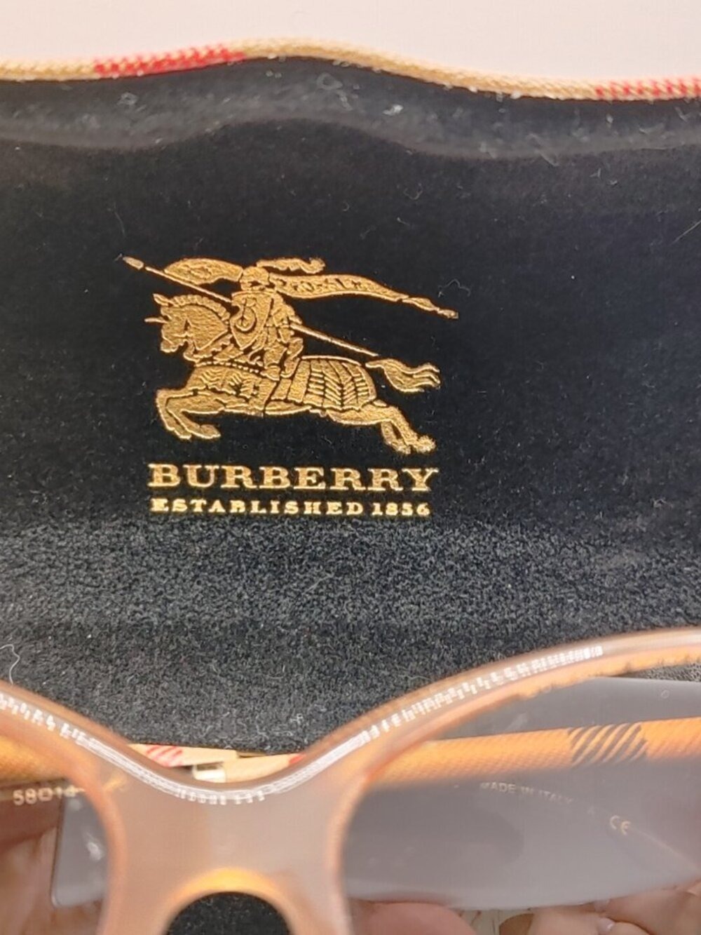 Burberry Women’s Cat-Eye Sunglasses – Model B 4117-A 3012/13 - Picture 7 of 14